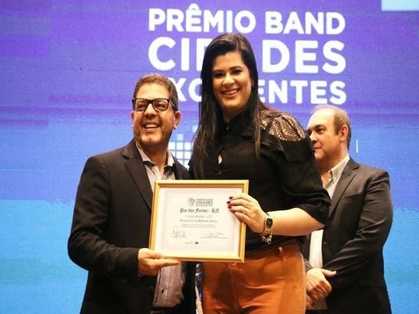 Prêmio Band Cidades: Pau dos Ferros ganha prêmios por boas práticas na gestão pública