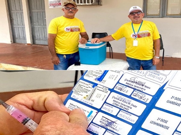 SESAU segue com vacinação animal na zona urbana e rural de Pau dos Ferros